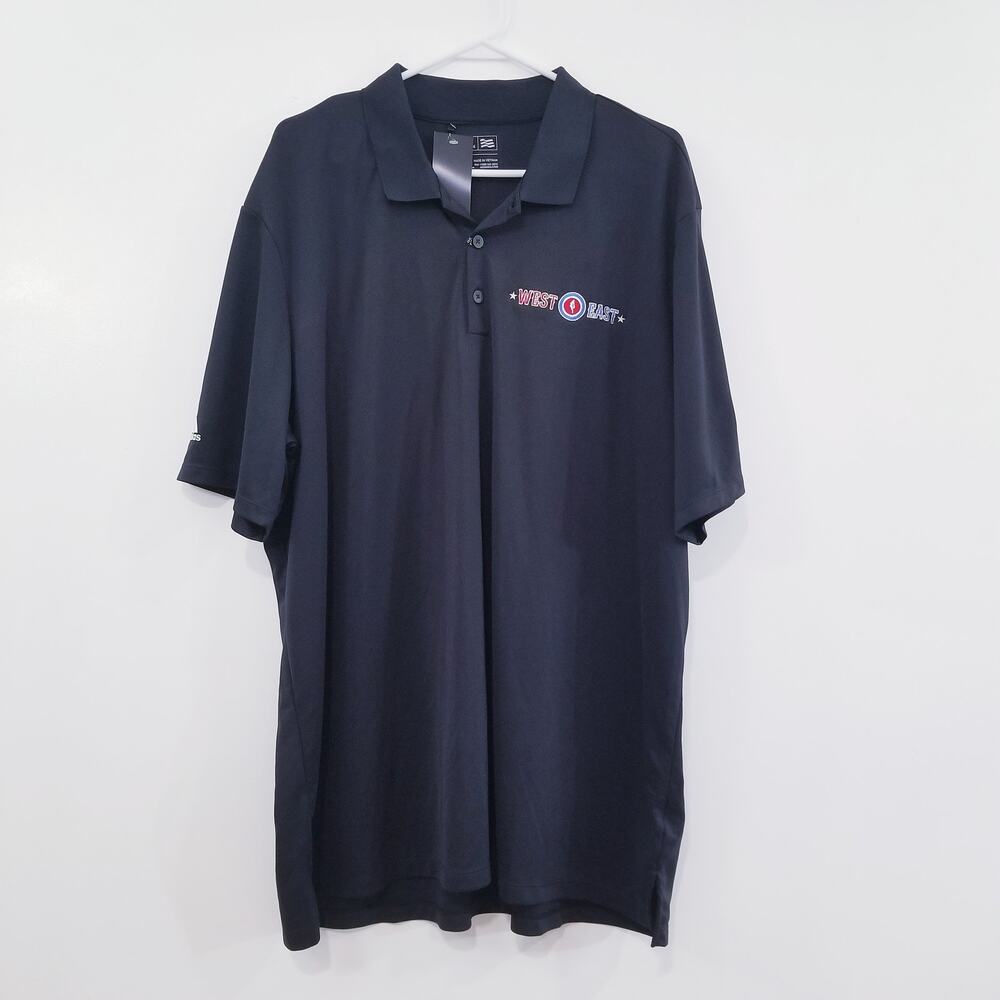 Adidas NBA East West All Star Game 2017 New Orleans Men 2XL Polo Shirt